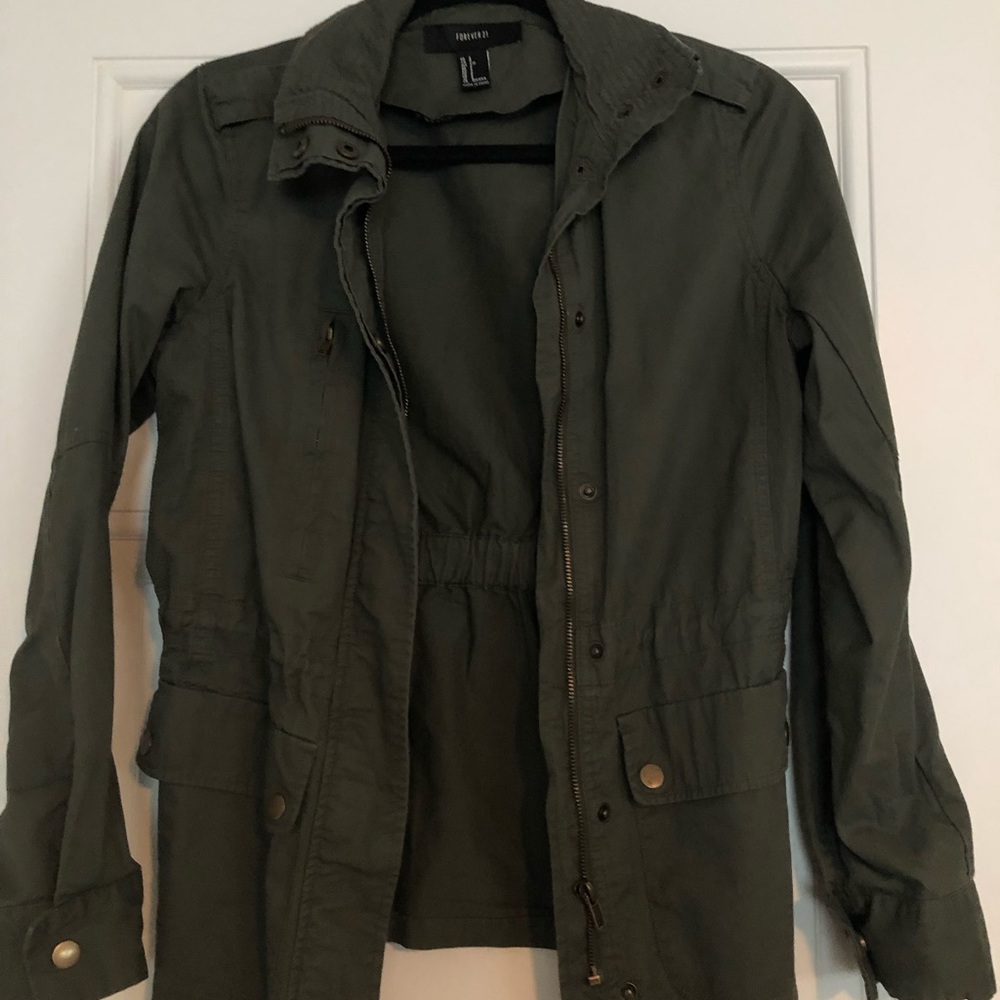 Green Cargo Jacket